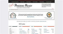 Desktop Screenshot of getpandemicready.com